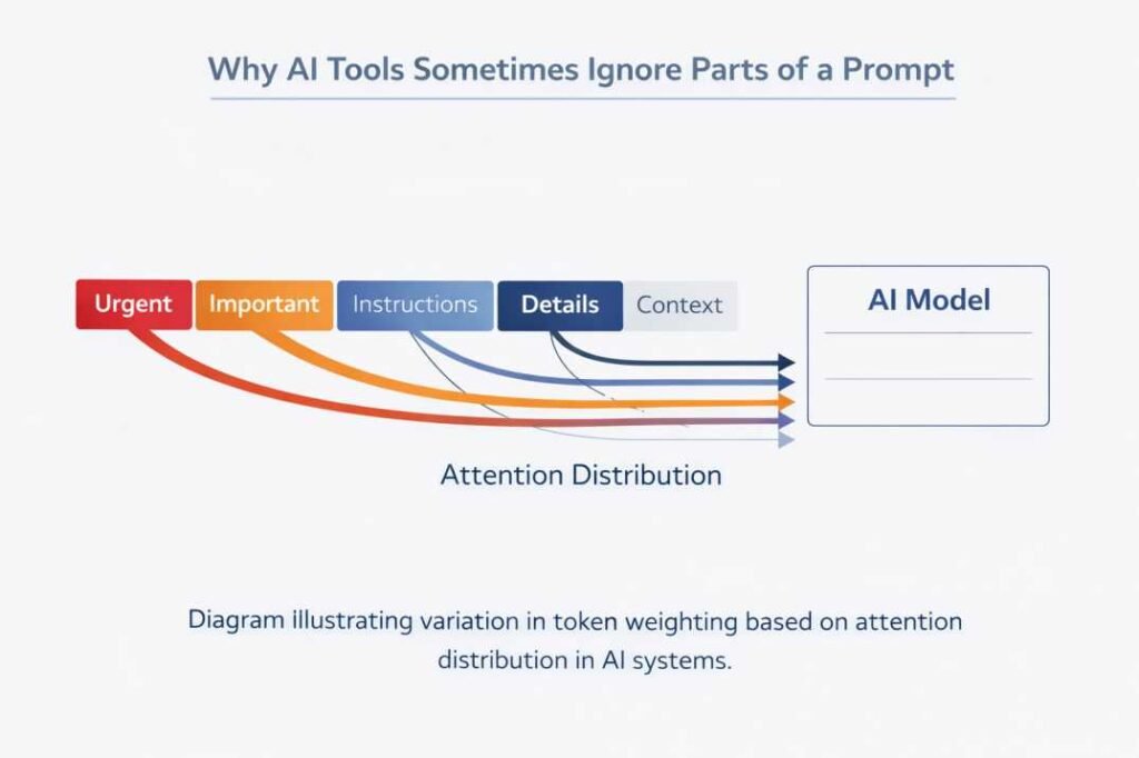 Why AI Tools Sometimes Ignore Parts of a Prompt