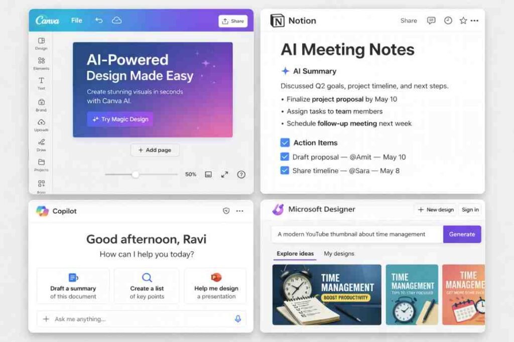 Top 10 Free AI Tools for Beginners