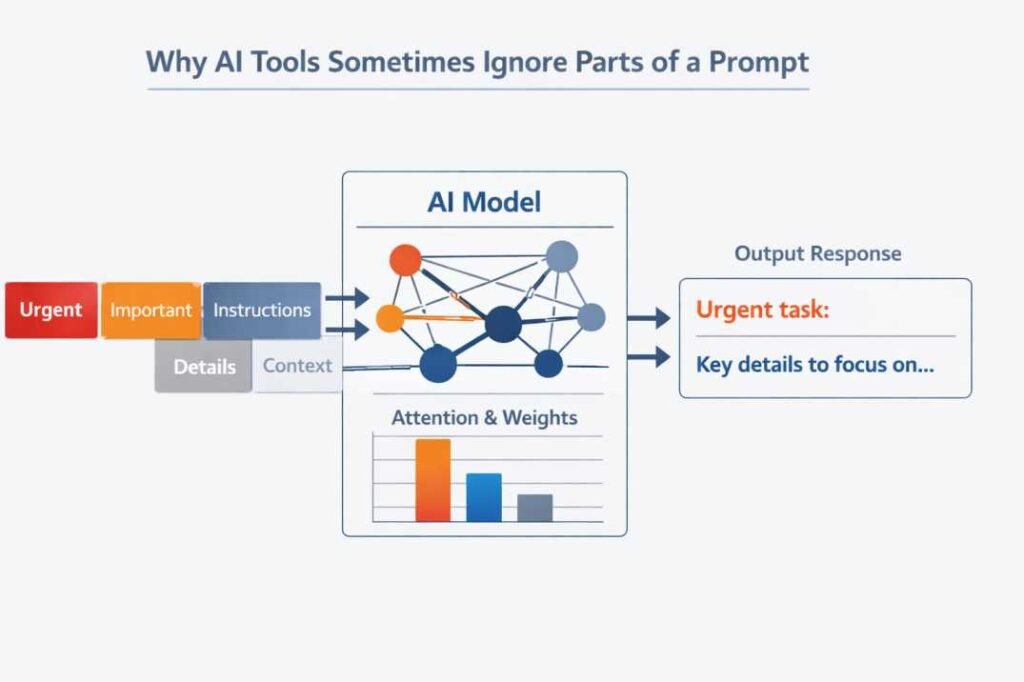 Why AI Tools Sometimes Ignore Parts of a Prompt