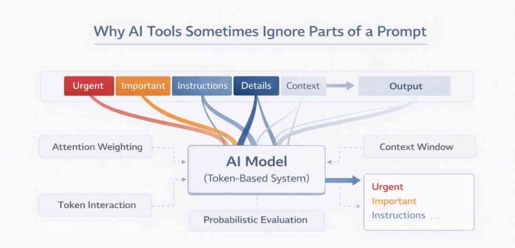 Why AI Tools Sometimes Ignore Parts of a Prompt